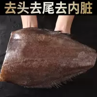 赛卡伊 深海鲽鱼身新鲜鱼格陵兰比目鱼鲽鱼中段整条去头去尾冷冻鱼块 正宗鲽鱼身 无冰衣 高品质 1斤装[一条尝鲜]