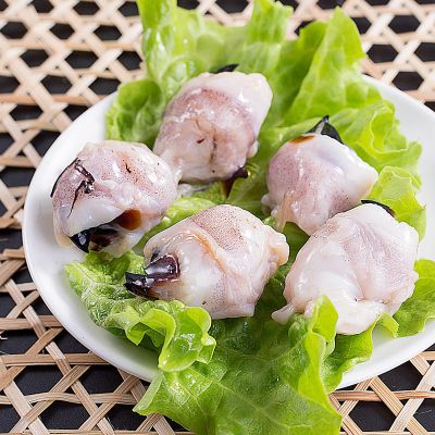 赛卡伊 大号墨鱼嘴目鱼嘴2斤新鲜鱿鱼嘴冷冻生鲜海鲜火锅食材