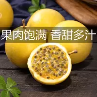 赛卡伊 新鲜现摘黄金百香果中大果1/2/3/5斤批发4个黄色皮超甜肉鲜果
