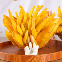 赛卡伊 佛手现摘现发佛手瓜带枝水养观赏清供小佛手果新鲜青果佛手