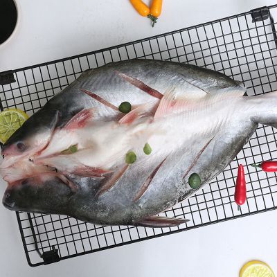 赛卡伊 水产巴沙鱼整条湄公鱼去内脏开背龙利鱼烤鱼专用红烧烧烤鲜冻批发 巴沙鱼3条 每条约1.2斤