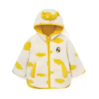 巴拉巴拉女幼童便服舒适绵软撞色皇冠上衣