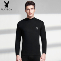 秋衣秋裤男士纯棉中高领保暖内衣套装秋冬季中高领套装内衣. PB-中高领套装