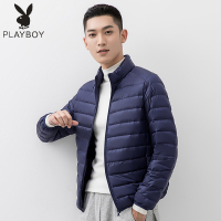 2020新款轻薄款男士羽绒服修身轻型短款立领羽绒服男装保暖运动外套潮羽绒服