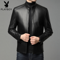 秋冬海宁真皮皮衣男绵羊皮男式立领修身皮夹克中年爸爸款. SNX-TL-X2198