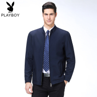 桑蚕丝夹克男中年新款休闲上衣春秋男装立领外套爸爸款公务员干部. WLAG906