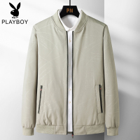 中年爸爸春秋装夹克休闲外套2021新款秋季薄款男装40岁50中老年人. BSD2125