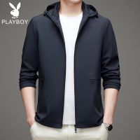 春秋季帅气连帽夹克男士上衣男装休闲新款外套男士韩版潮流夹克衫. WLXF18021