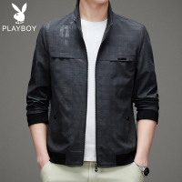 夹克男秋季2021新款韩版休闲百搭外套中年秋装立领. WLXF21681