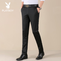 西裤男2022春夏新款中青年商务正装免烫工装职业休闲裤子男KLG213