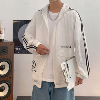 冰丝钓鱼防晒遮阳衣服夏季男士2022新款轻薄款夹克连帽外套 DQC619