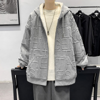 卫衣春秋季男士网红潮牌运动连帽情侣外套学院风小众高级开衫上衣 DQC4013