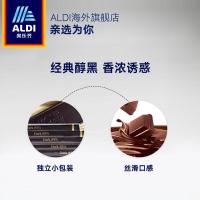 ALDI奥乐齐 德国进口85%可可高纯黑巧克力125g*6 邢晓瑶同款