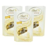 Lindt瑞士莲巧克力600g软心球白巧夹心礼盒装进口年货送礼喜糖果