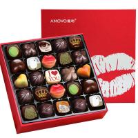amovo魔吻巧克力礼盒装妇女节生日送男友送女友