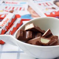 kinder健达牛奶夹心巧克力T8*10盒 条装建达儿童生日糖果零食