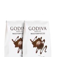 [直营]GODIVA歌帝梵比利时进口黑巧克力415g*2送礼喜糖零食
