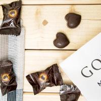 美国兔妈 直邮Godiva歌帝梵黑巧克力软心形夹心喜糖黑巧丝滑415g