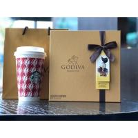 原装进口Godiva歌帝梵夹心巧克力24粒金色礼盒顺丰