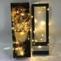 顺丰带灯发光ins巧克力许愿兔花束礼盒送装男女朋友闺蜜生日