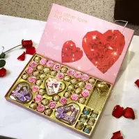 [可选顺丰配送]德芙巧克力礼盒装生日零食糖果情人节送女友女生表白创意浪漫