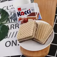 泓一咔吃威化饼干榛子杏仁巧克力夹心威化饼干三层夹心整箱4斤