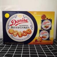 (新日期)进口皇冠丹麦曲奇饼干908g装赠曼越莓曲奇90g腰果曲奇90g