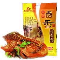 湖南特产 郴州舜华卤香临武鸭550g微辣卤味板鸭一整只鸭 鸭肉零食