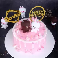 儿童零食生日面包蛋糕同城配送定制广州杭州北京网红全国速递