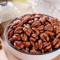 新货临安山核桃仁奶油味坚果炒货零食干果净重1斤2斤250g散装袋装