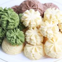 江南状元网红小花曲奇饼干铁盒装好吃的零食礼盒抹茶手工食品送礼