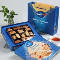百乐顺油曲奇饼干礼盒装 过年年货 多种口味早餐饼干零食400g【3月15日发完】