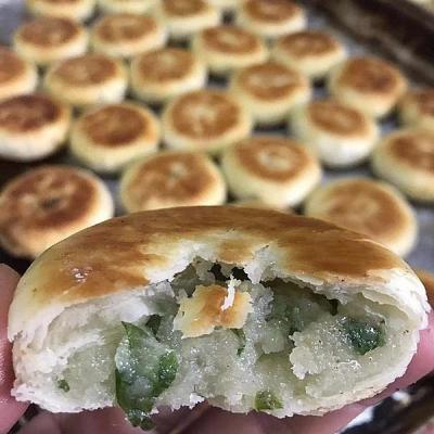 鄱阳特产 名将葱酥饼 中秋月饼茶点中式点心糕点4斤礼盒装1件[3月10日发完]