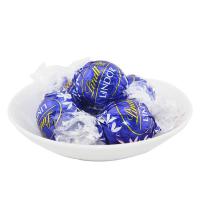 瑞士莲进口巧克力蓝色黑巧克力软心球喜糖零食袋装糖散装糖