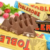 瑞士进口亿滋瑞士三角牛奶巧克力100g*6根Toblerone婚庆喜糖零食