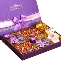 进口瑞士莲巧克力礼盒装lindor软心球巧克力送女友中秋节生日