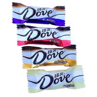 [可选顺丰配送]Dove德芙巧克力丝滑牛奶榛仁果粒麦芽白巧黑巧散装结婚礼喜糖500g
