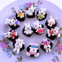 圣诞节小兔子巧克力礼盒装卡通可爱创意新奇生日儿童送女友