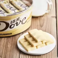德芙巧克力碗装 奶香白巧克力252g*2碗 休闲零食糖果礼盒