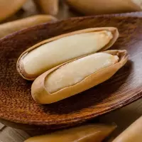 大颗粒[巴西松子王]原味手剥松子颗颗新货现炒含罐500/250g