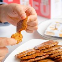 手撕豆干创食家我nice更耐撕烧烤味香辣味素肉嚼劲酱卤豆腐干