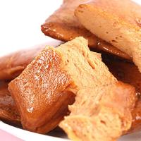 香海鱼豆腐烧烤味孜然泡椒香辣味 500g 鱼肉豆腐干包装豆干