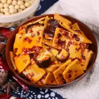 [20斤整箱批发]重庆网红麻辣香菇豆小包装豆干整箱散装批发