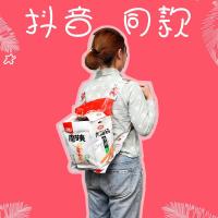 零食做的背包同款抖音diy小书包双肩辣条大礼包组合整箱超大混装
