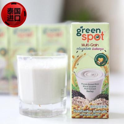 泰国进口绿宝V-SOY杂谷豆乳饮料杂粮豆奶豆浆营养早餐200ml*12