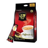 越南原装进口中原g7咖啡1600g三合一速溶咖啡粉100条装正品新包装