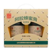 [2月日期]东阿阿胶蜂蜜膏550g*2礼盒装 荆花蜂蜜 添加胶原