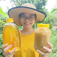 [保证是真蜜]1000g纯正天然土蜂蜜枇杷蜂蜜正品龙眼蜜蜂巢蜜