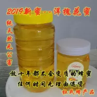 2019蜂蜜[不纯包退]自产自销土蜂蜜枣花蜜槐花蜜丹参蜜
