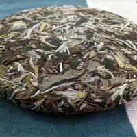 [买2送茶刀,买4送一]福鼎白茶2018年白牡丹茶饼350g